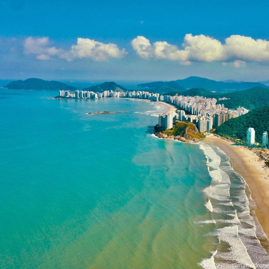 Apartamento Praia Da Enseada 2 瓜鲁雅 外观 照片